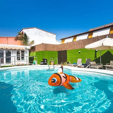 Paraiso En La Playa. Private Heated Pool Вилла La Estrella (Gran Canaria)